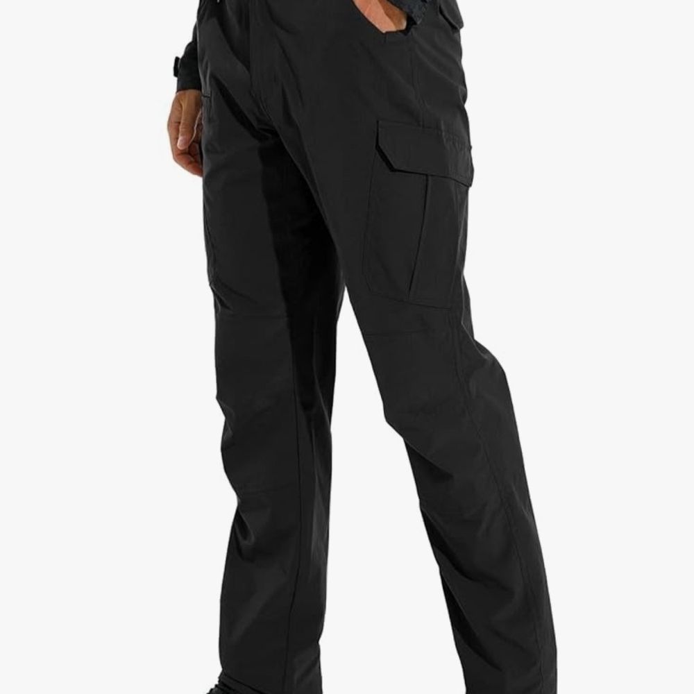 Men's Black Cargo Pants